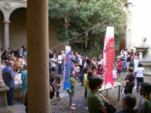 El taller mira a Japón. Exposición de pintura infantil