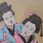 EXPOSICIóN DE PINTURA. RETRATOS Y PAISAJES DE JAPóN. MARIEN LIS