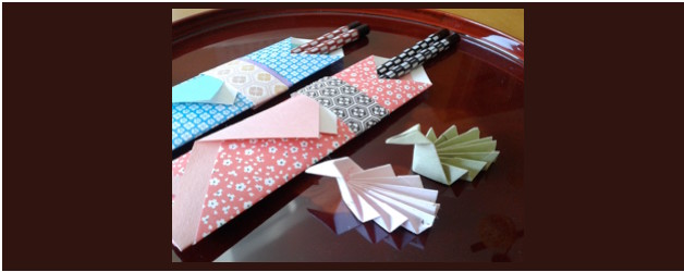 Origami y protocolo en la mesa