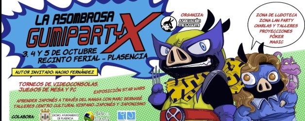 Gumiparty X – 3, 4 y 5 de octubre