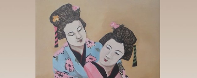 EXPOSICIóN DE PINTURA. RETRATOS Y PAISAJES DE JAPóN. MARIEN LIS