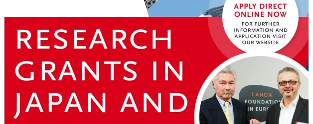 CANON FOUNDATION – Research Fellowships to highly qualified European and Japanese researchers:
